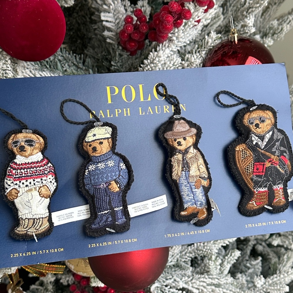 Polo Ralph Lauren Christmas ornaments